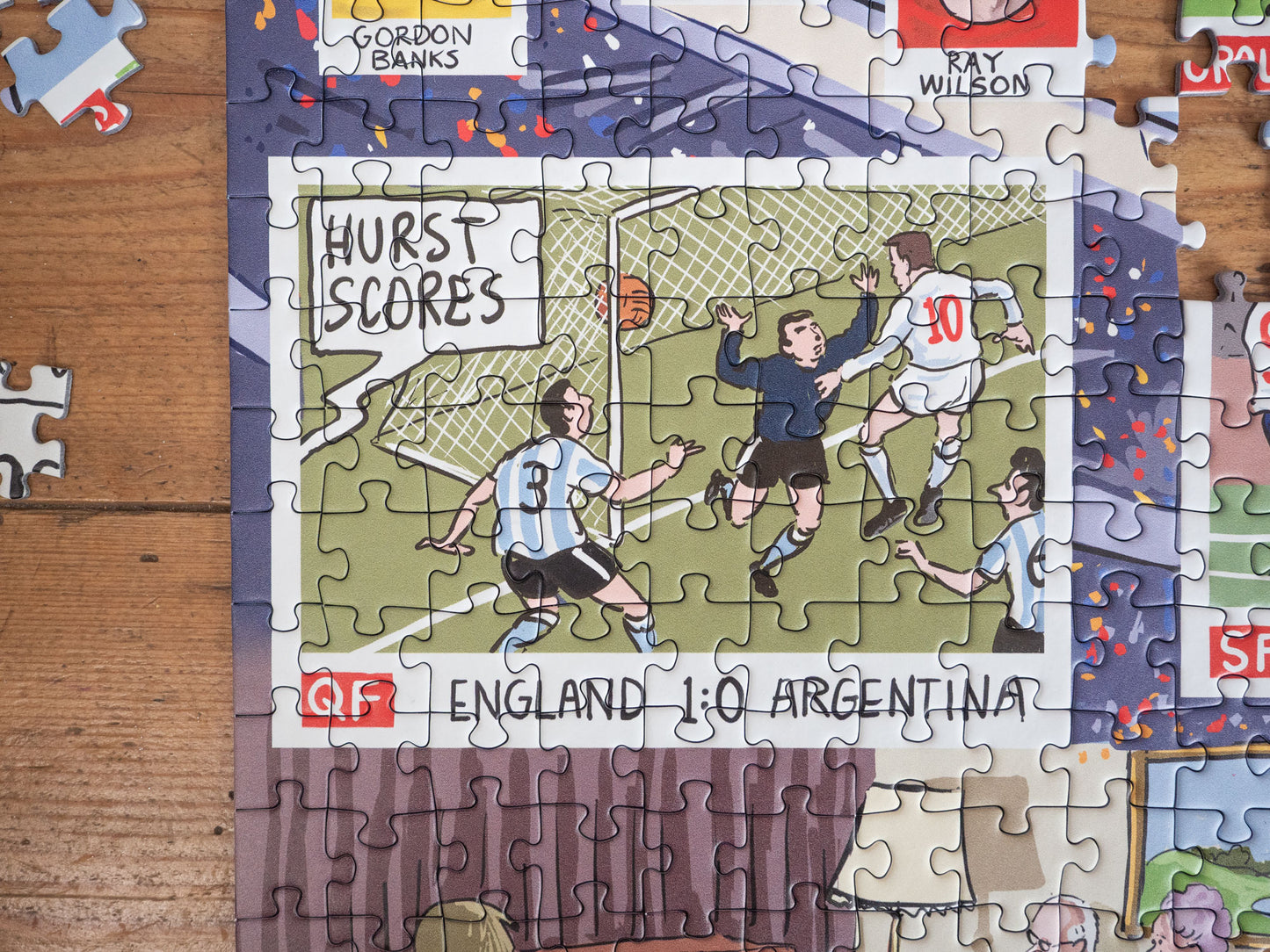 PRE-ORDER Daily Telegraph 1966 England's Road to Victory - According to Blower 1000 Piece Jigsaw Puzzle