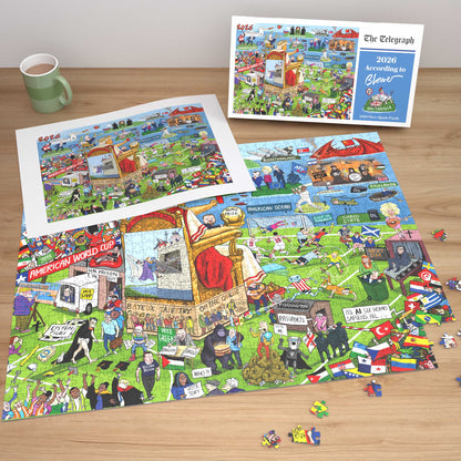 PRE-ORDER Telegraph 2026 According to Blower 1000 Piece Jigsaw Puzzle