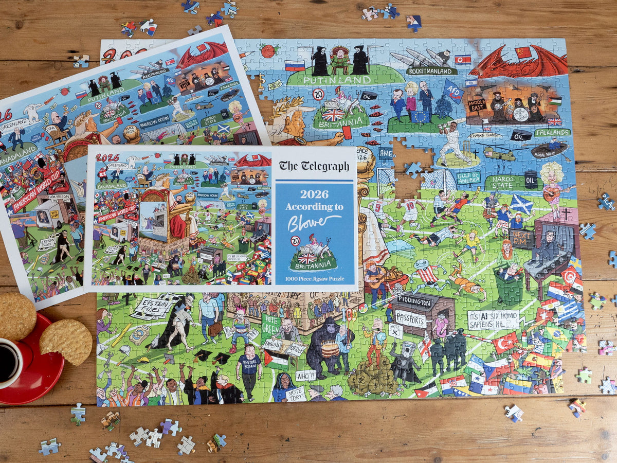 PRE-ORDER Telegraph 2026 According to Blower 1000 Piece Jigsaw Puzzle