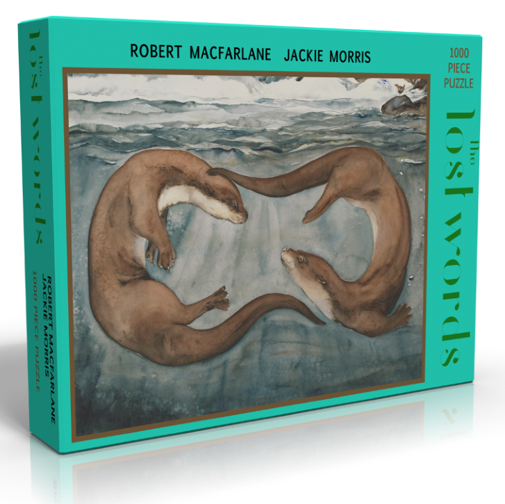 The Lost Words Otters 1000 Piece Jigsaw Puzzle