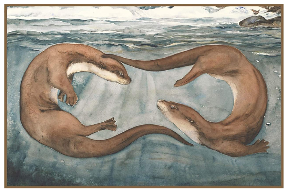 The Lost Words Otters 1000 Piece Jigsaw Puzzle