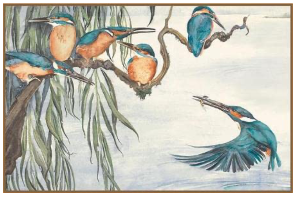 The Lost Words Kingfishers 1000 Piece Jigsaw Puzzle