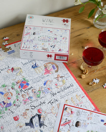 Wine - Tim Bulmer 1000 Piece Jigsaw Puzzle