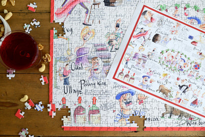 Wine - Tim Bulmer 1000 Piece Jigsaw Puzzle