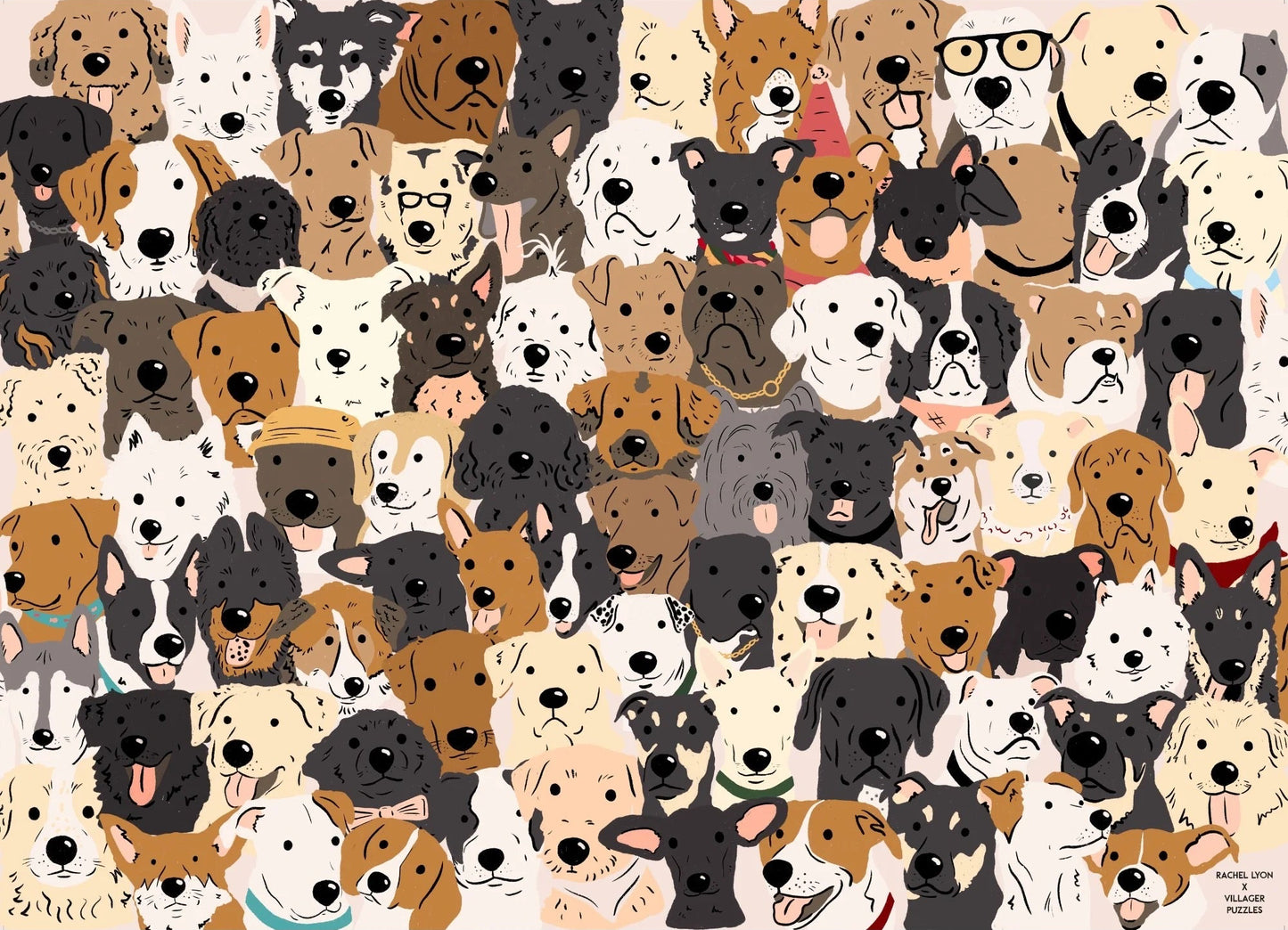 Rescue dogs 1000 Piece Jigsaw Puzzle