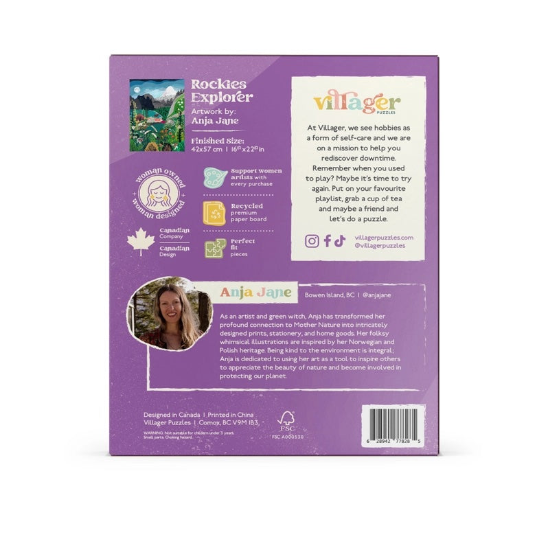 Rockies Explorer 500 Piece Jigsaw Puzzle