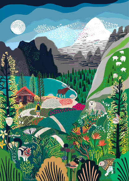 Rockies Explorer 500 Piece Jigsaw Puzzle