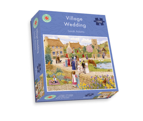 Village Wedding - Sarah Adams 1000 or 500XL Piece Jigsaw Puzzle