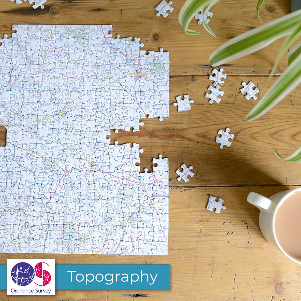 Hometown Personalised UK Map Jigsaw Puzzle