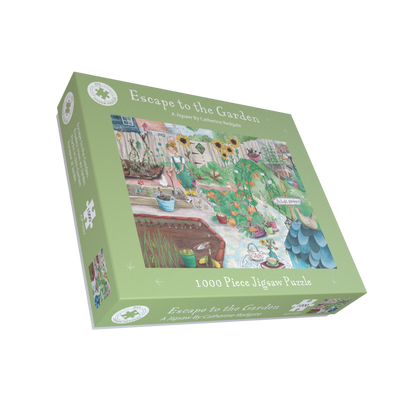 Escape to the Garden 1000 Piece Jigsaw Puzzle