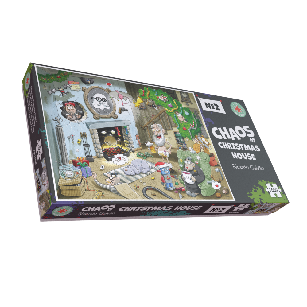 Christmas at Chaos House - No.2 1000 Piece Jigsaw Puzzle