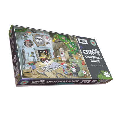 Christmas at Chaos House - No.2 1000 Piece Jigsaw Puzzle
