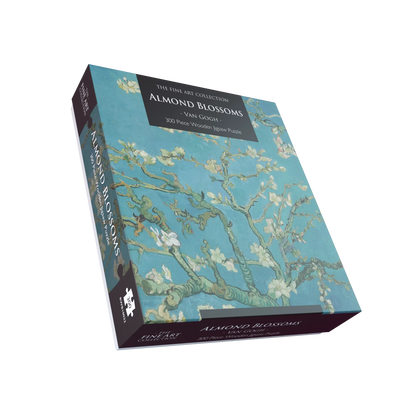 Van Gogh Almond Blossoms 300 Piece Wooden Jigsaw Puzzle