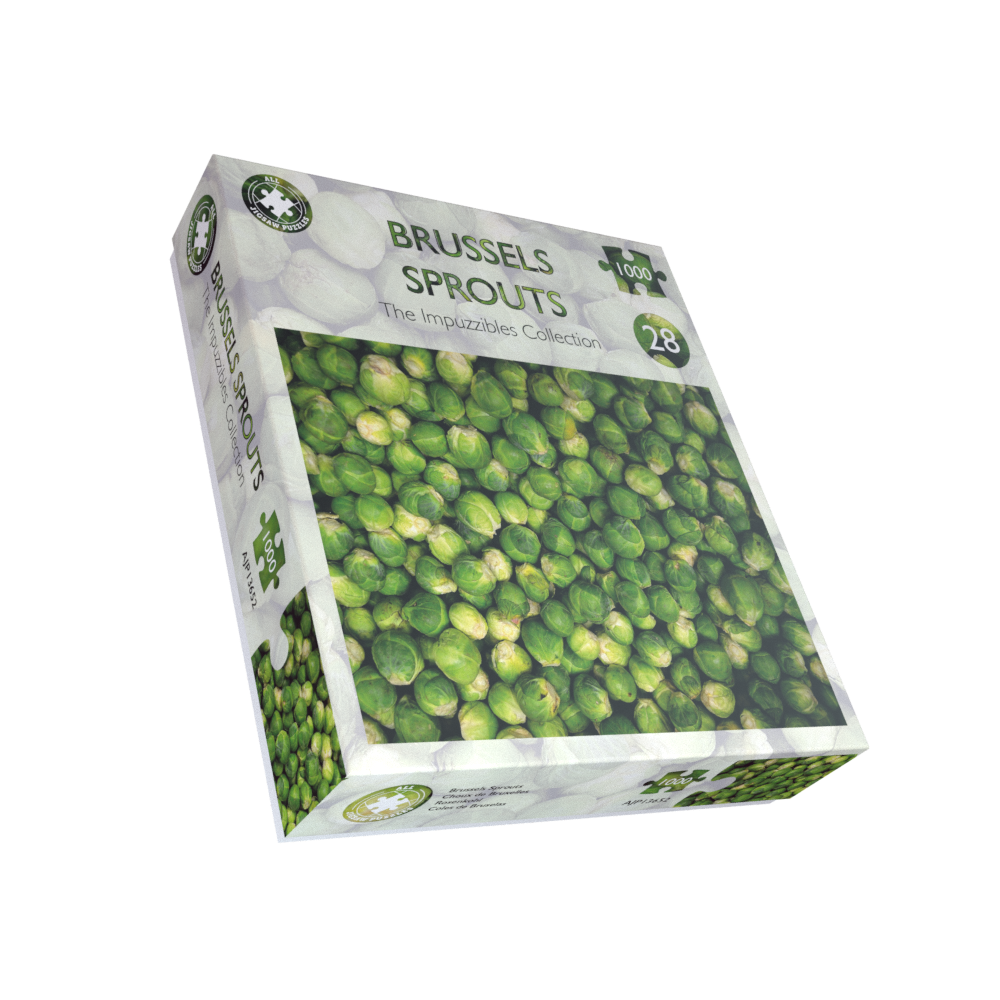 Brussels Sprouts - Impuzzible No. 28 - 1000 Piece Jigsaw Puzzle