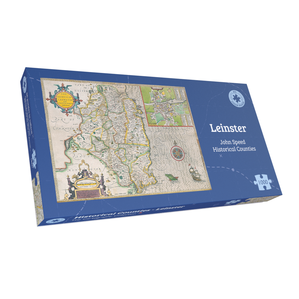 Leinster Historical Map 1000 Piece Jigsaw Puzzle (1610)
