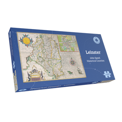 Leinster Historical Map 1000 Piece Jigsaw Puzzle (1610)