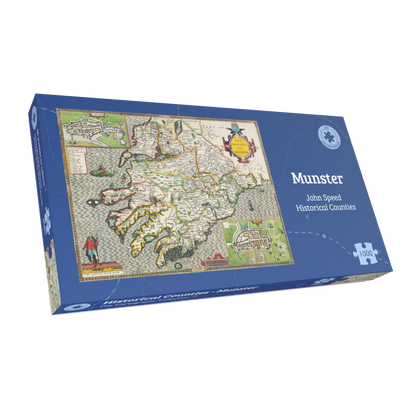Munster Historical Map 1000 Piece Jigsaw Puzzle (1610)