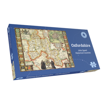 Oxfordshire Historical Map 1000 Piece Jigsaw Puzzle (1610)