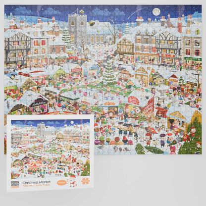 Christmas Market 1000 Piece Jigsaw Puzzle