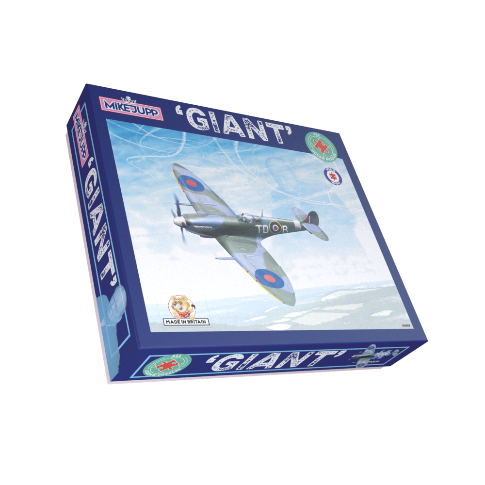 Mike Jupp - "Giant" Spitfire 1000 Pieces Jigsaw Puzzle