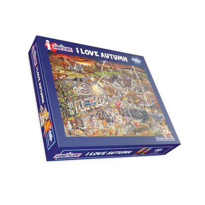Mike Jupp I Love The Seasons 4 x 1000 Piece Jigsaw Puzzle Bundle