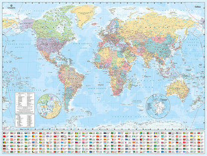 World Political Map 1000 Piece Jigsaw Puzzle