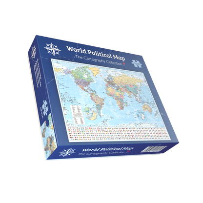 World Political Map 1000 Piece Jigsaw Puzzle