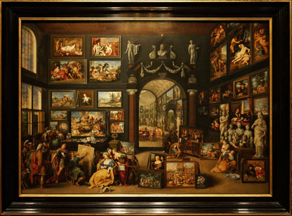 Apelles painting Campaspe by Willem van Haecht 1000 or 500 Piece Jigsaw Puzzle