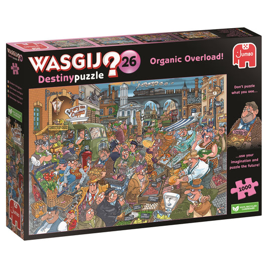 Wasgij Destiny 26 Organic Overload 1000 piece jigsaw puzzle