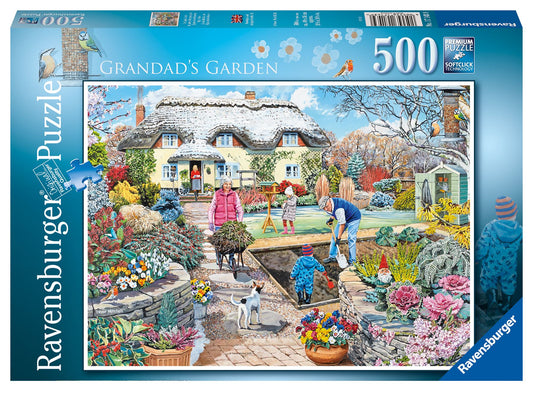 Grandad's Garden 500 Piece Jigsaw Puzzle