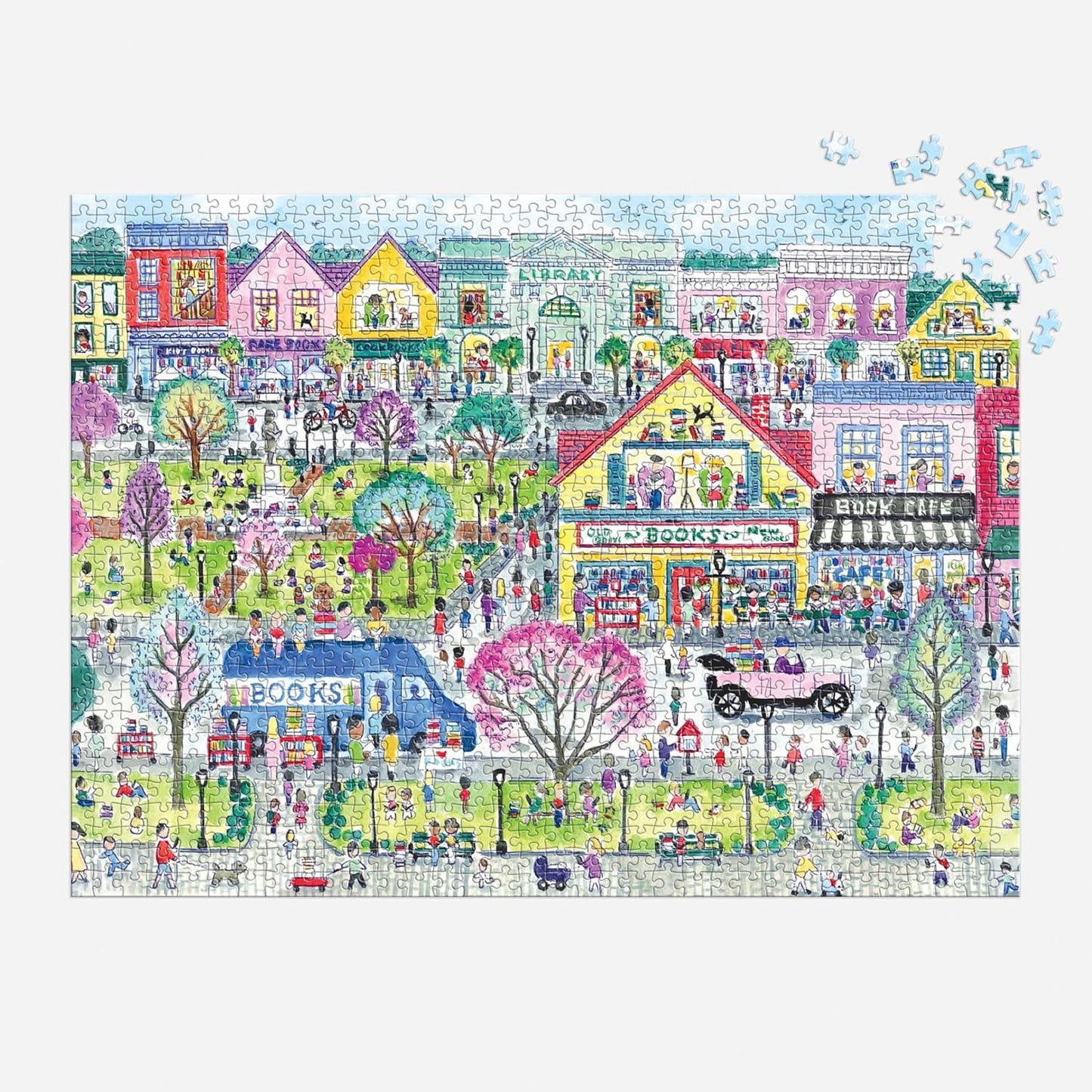 Book Townscape  1000 Piece Michael Storrings Jigsaw Puzzle