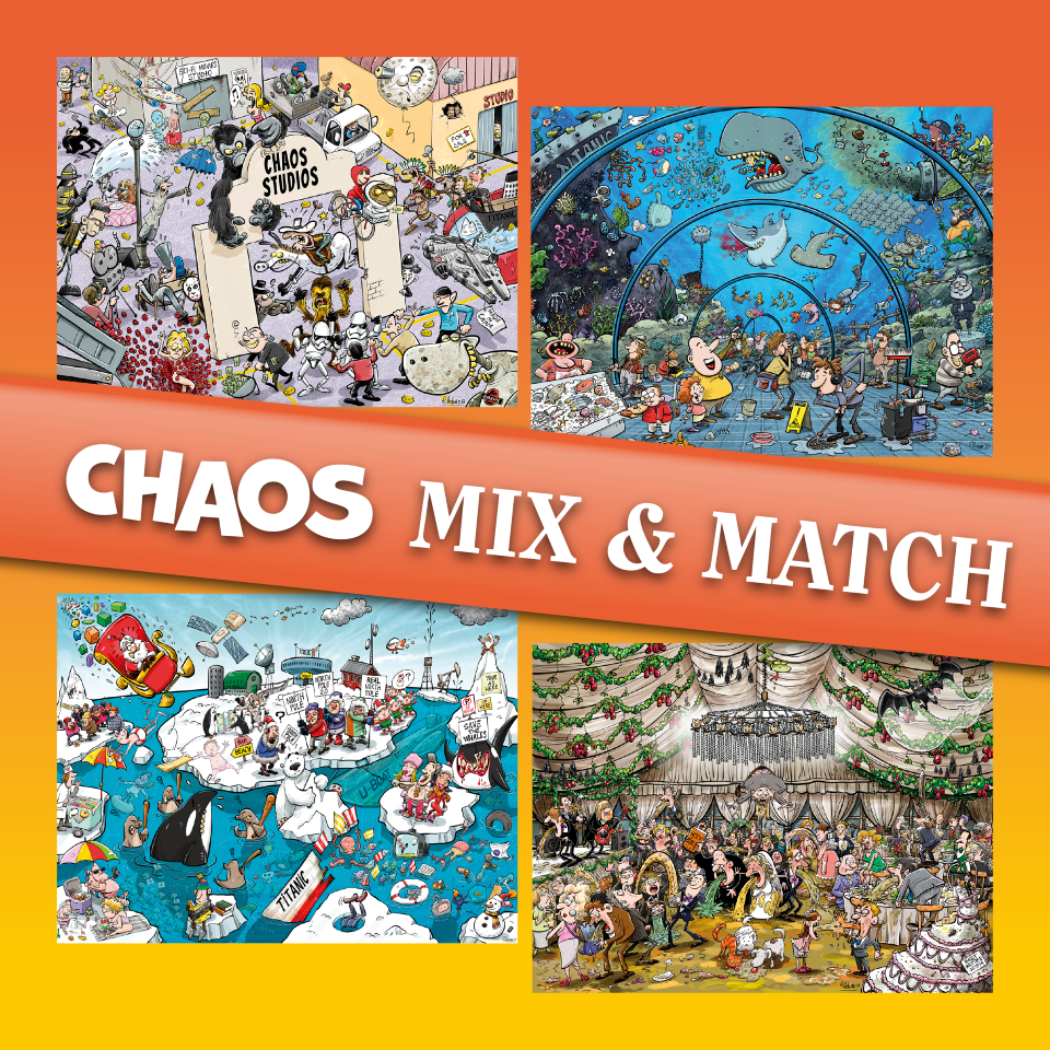 Mix & Match Chaos - Buy 3 Chaos Puzzles Get 1 Free