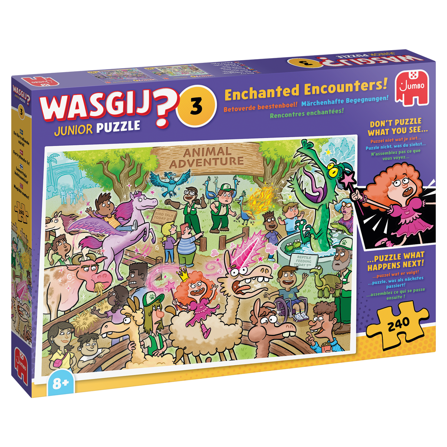 Wasgij Junior 3 x 240 Piece Jigsaw Puzzle Bundle