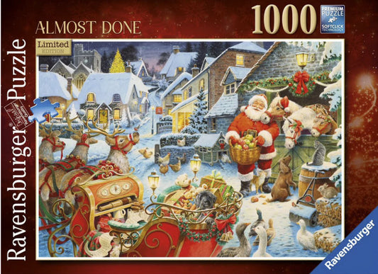 Ravensburger Christmas No.27 Almost Done 1000 Piece Jigsaw Puzzle