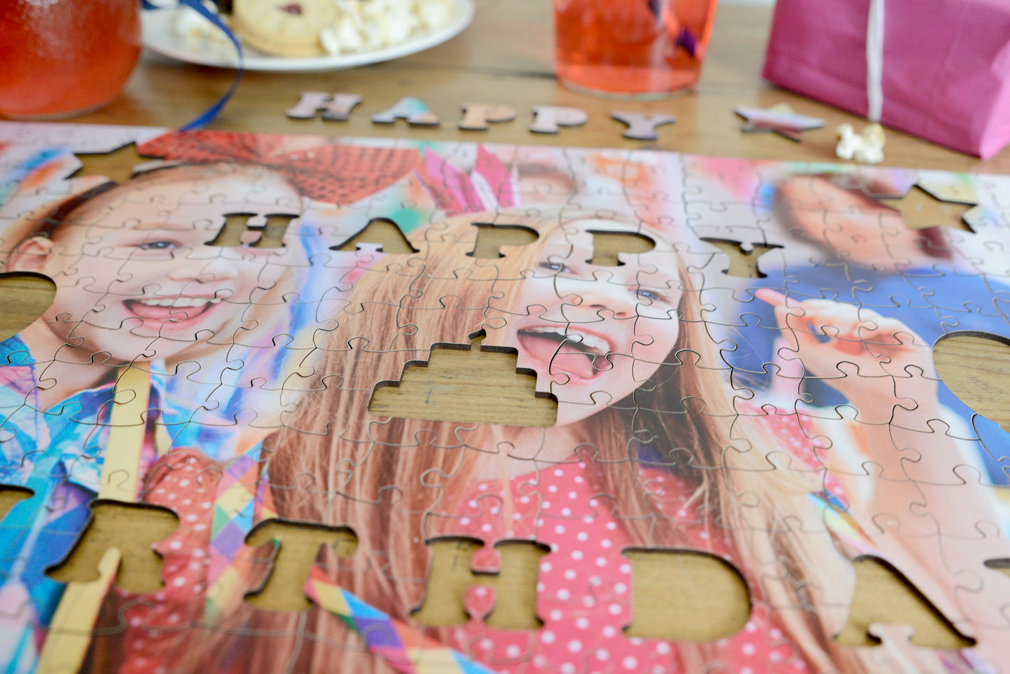 My Photo Memories - Happy Birthday - 300 Piece Wooden Puzzle