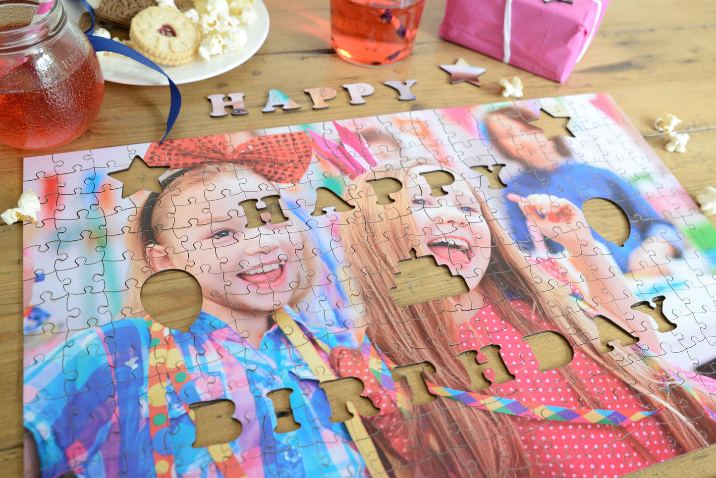 My Photo Memories - Happy Birthday - 300 Piece Wooden Puzzle