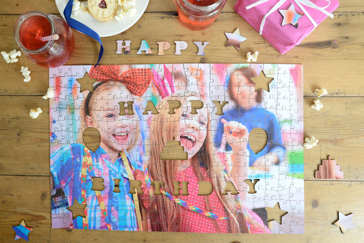 My Photo Memories - Happy Birthday - 300 Piece Wooden Puzzle