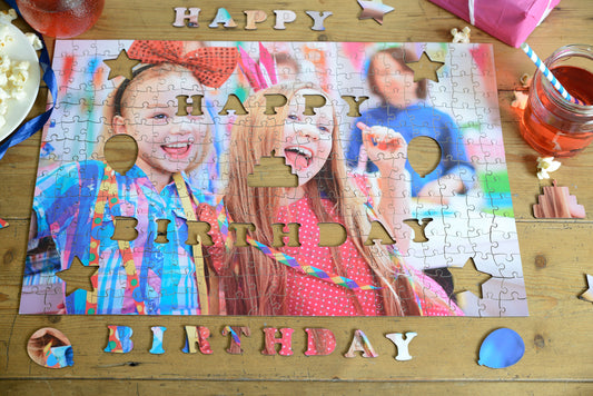 My Photo Memories - Happy Birthday - 300 Piece Wooden Puzzle