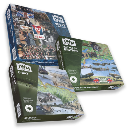 Imperial War Museums 3 x 1000 Piece Jigsaw Puzzle Bundle