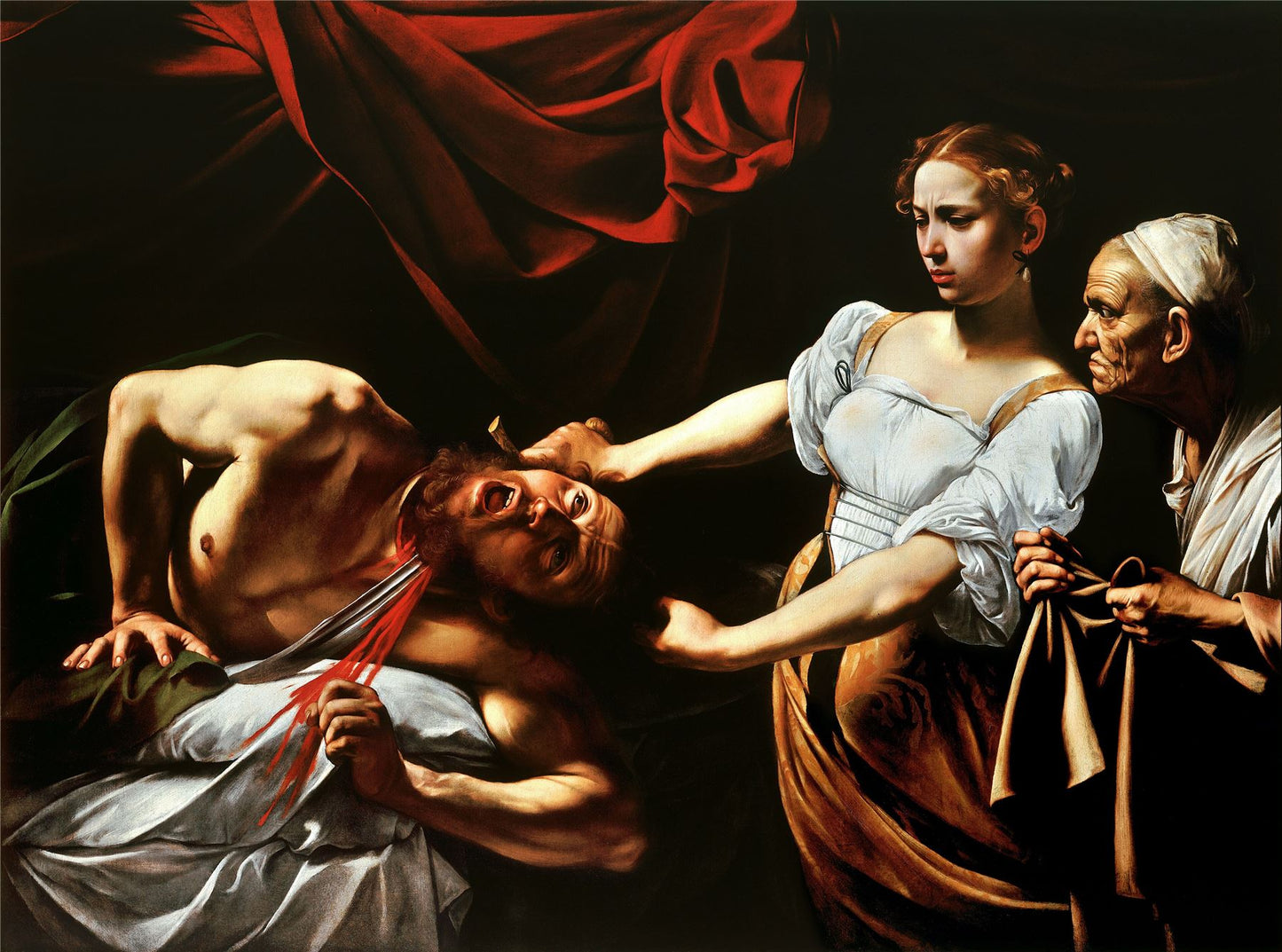 Judith Beheading Holofernes by Caravaggio 1000 or 500 Piece Jigsaw Puzzle