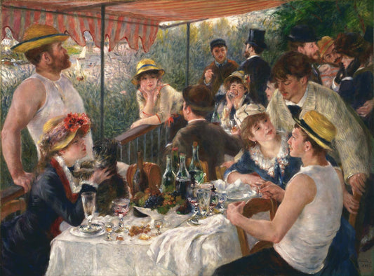 Luncheon of the Boating Party by Pierre-Auguste Renoir 1000 or 500 Piece Jigsaw Puzzle