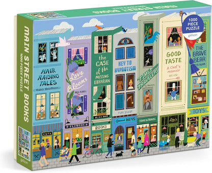 Main Street Books 1000 Piece Jigsaw Puzzle