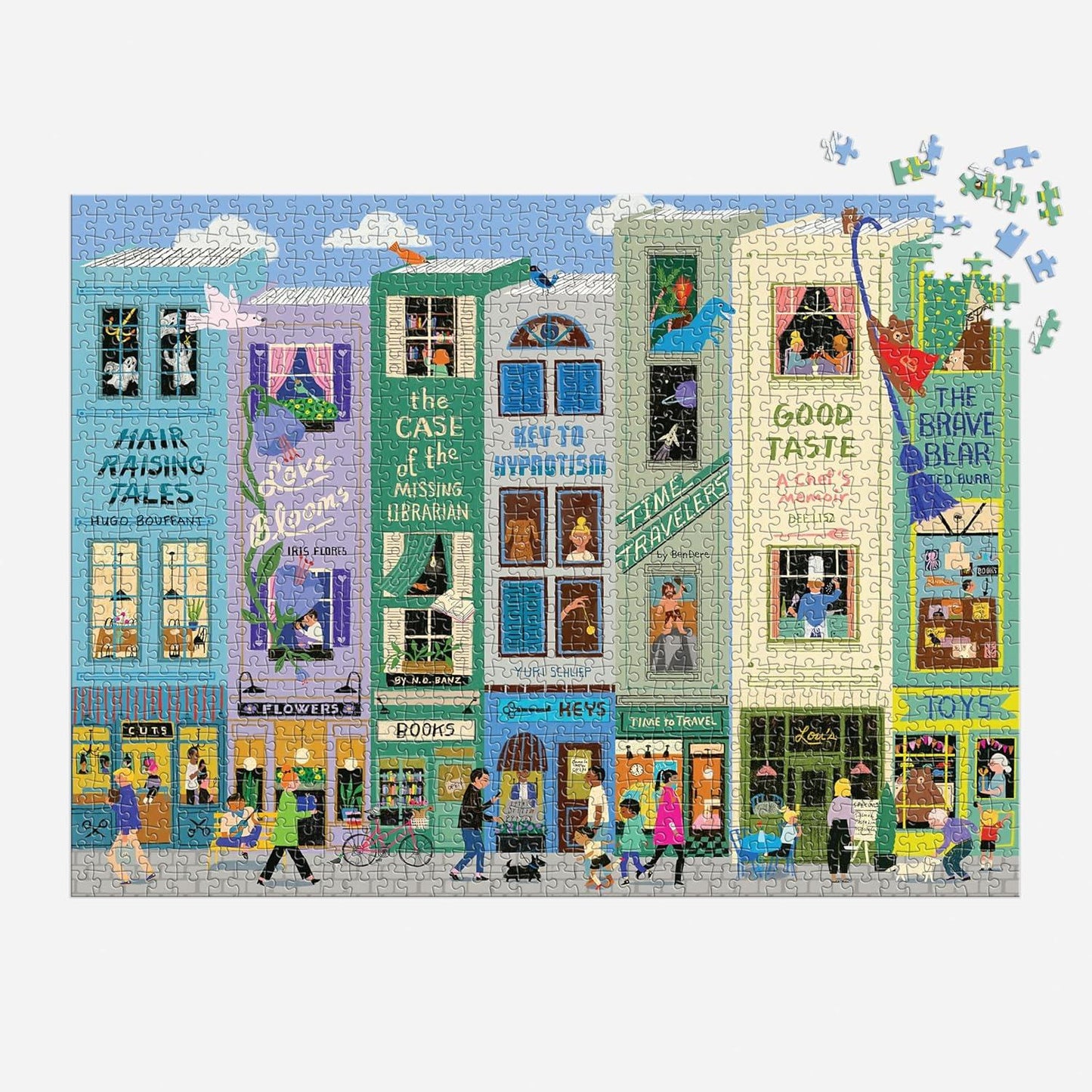Main Street Books 1000 Piece Jigsaw Puzzle