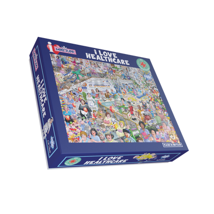 Mike Jupp I Love Healthcare 1000 Piece Jigsaw Puzzle