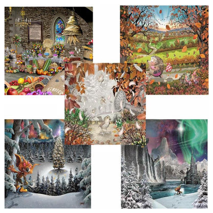 Mike Jupp Wormberry Jam 1000 Piece Jigsaw Bundle