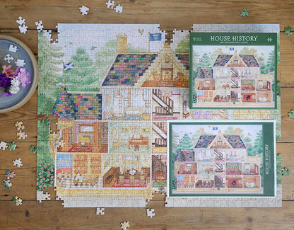 Discover Scotland 2 x 1000 Piece Jigsaw Puzzle Bundle