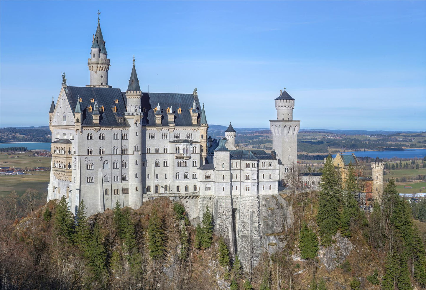 Neuschwanstein Castle 1000 or 500 Piece Jigsaw Puzzle