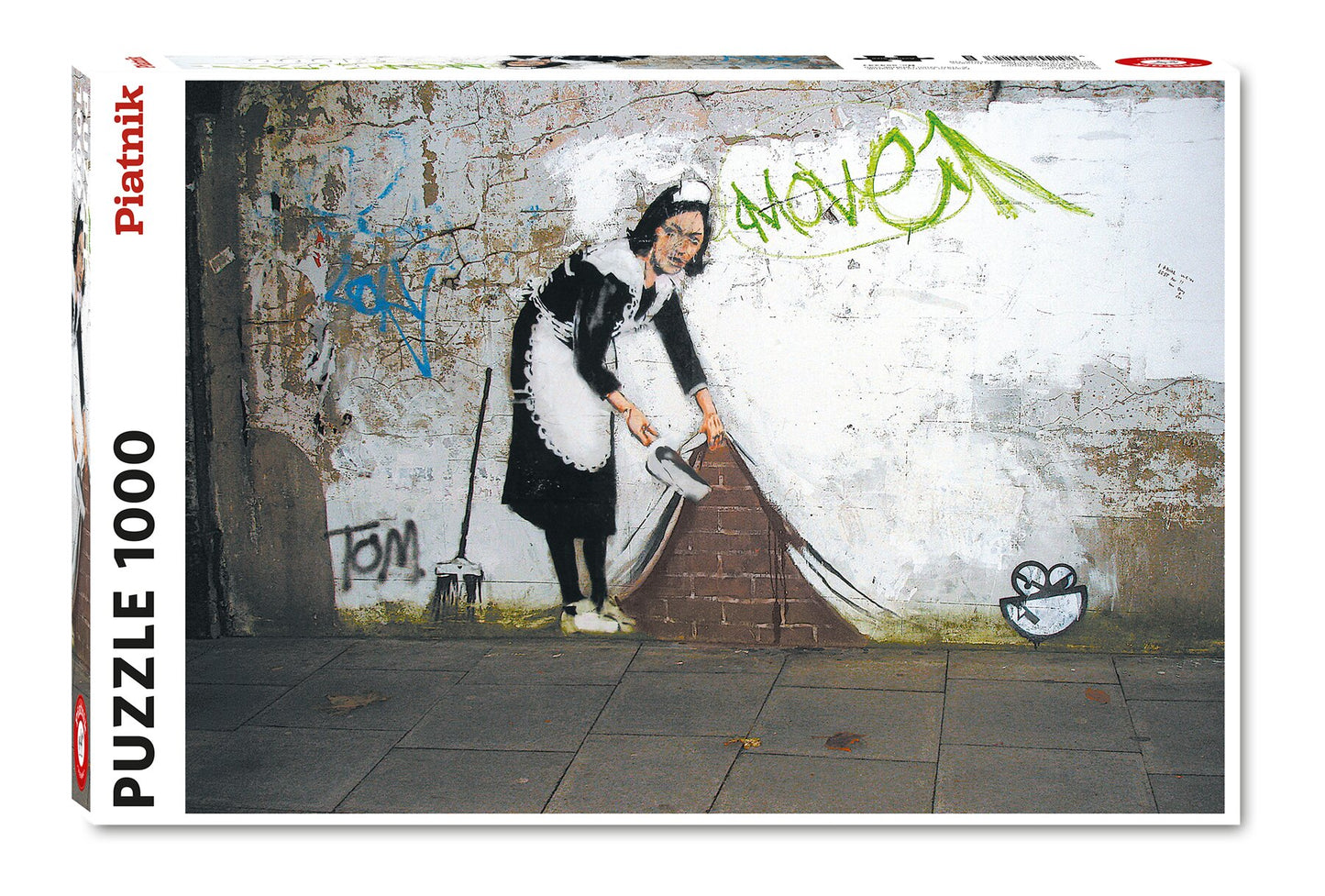 Banksy Maid 1000 Piece Jigsaw Puzzle