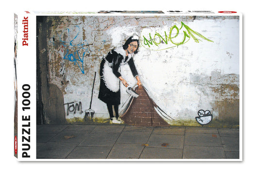 Banksy Maid 1000 Piece Jigsaw Puzzle