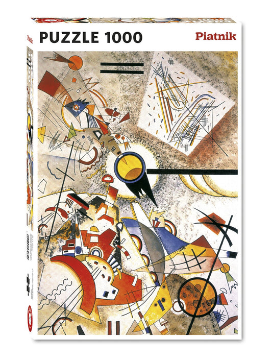 Kandinsky - Bustling Aquarelle 1000 Piece Jigsaw Puzzle